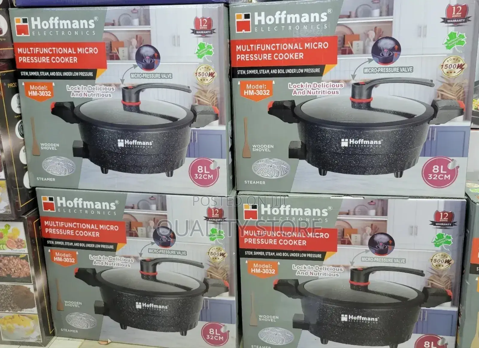 Hoffmans Multifunctional Micro Pressure Cooker Hm-3032