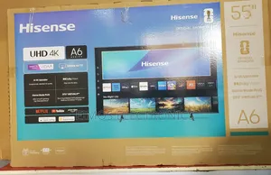 55 Inches Hisense Crystal Clear Display Tv