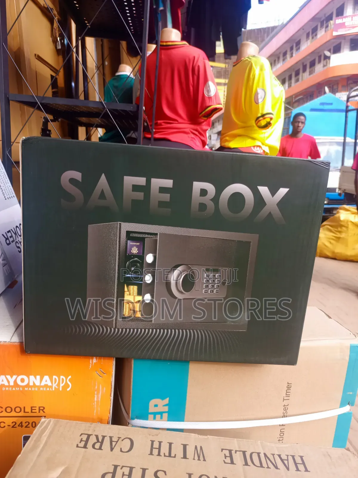 Safe Deposit Box.