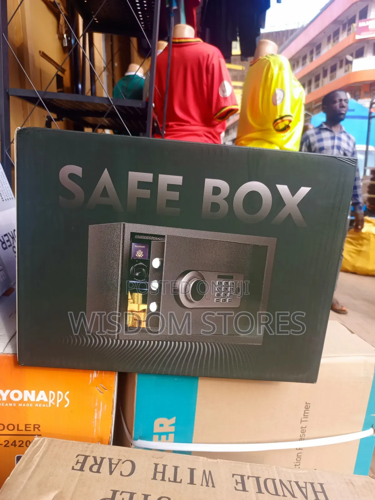 Safe Deposit Box.