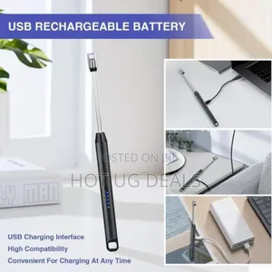 Electric Gas Lighter Rechargeable Plasma Arc Lighters For Stove,Bbq,