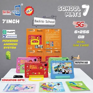 Bebe Tab School Mate 7, Android 7 Inch Kids Tablet With Simcard Slot