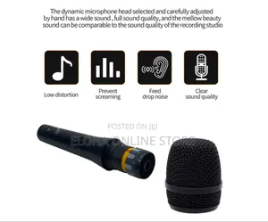 High Quality Metallic Dynamic Vocals Microphone