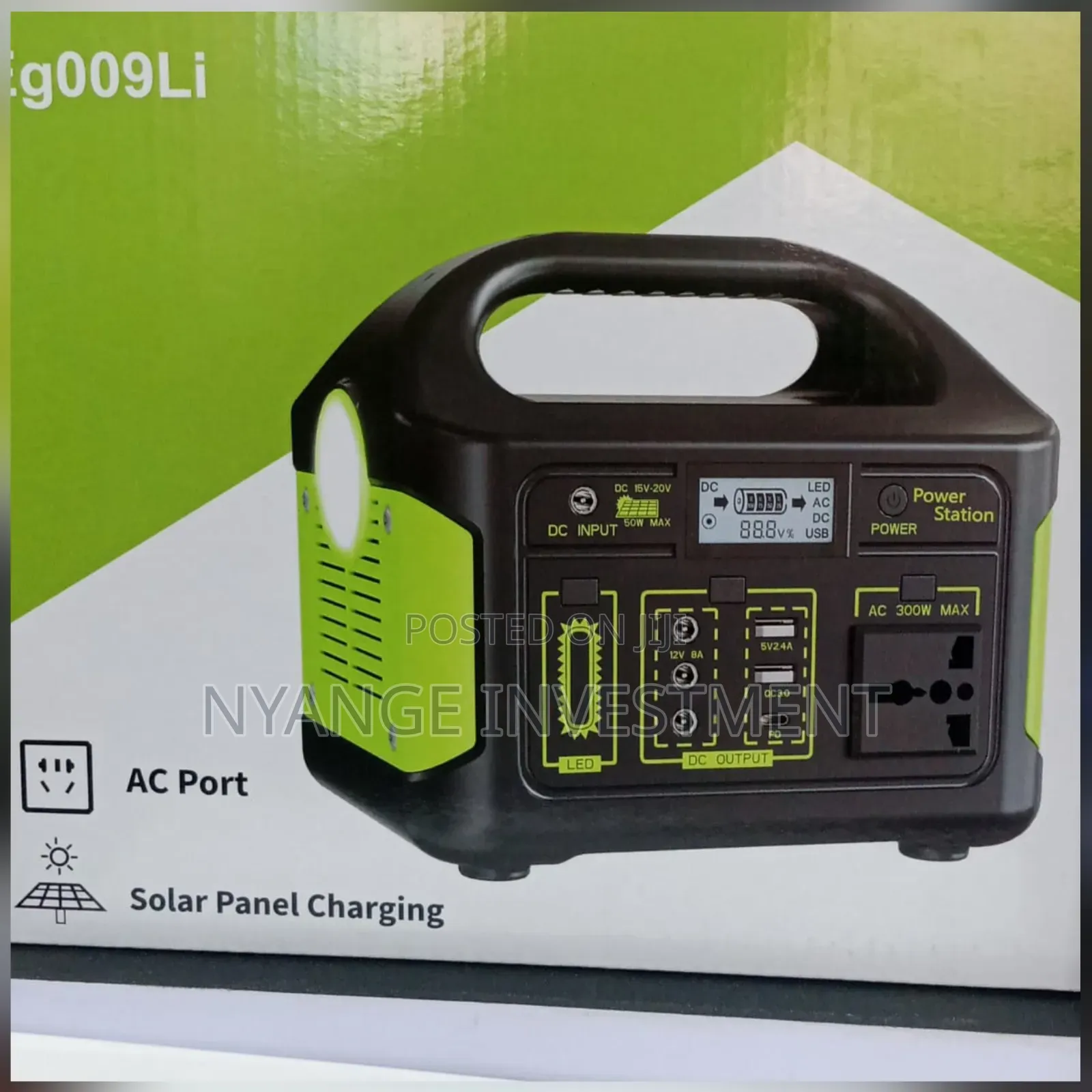 300w Portable Power Station. Universal Power Supply (Ups)