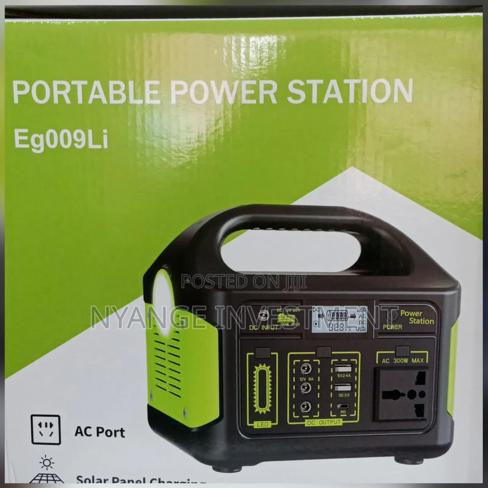 300w Portable Power Station. Universal Power Supply (Ups)