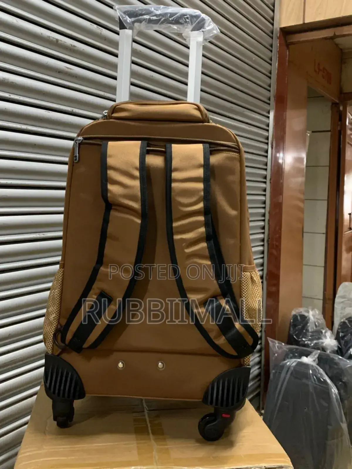 Trolley Back Pack ~ Brown