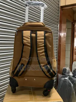 Trolley Back Pack ~ Brown