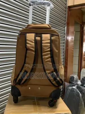 Trolley Back Pack ~ Brown