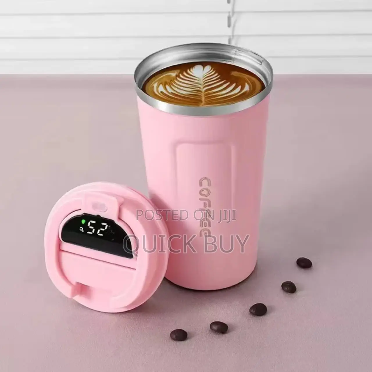 Stainless Steel Smart Coffee Thermos Mug/Cup