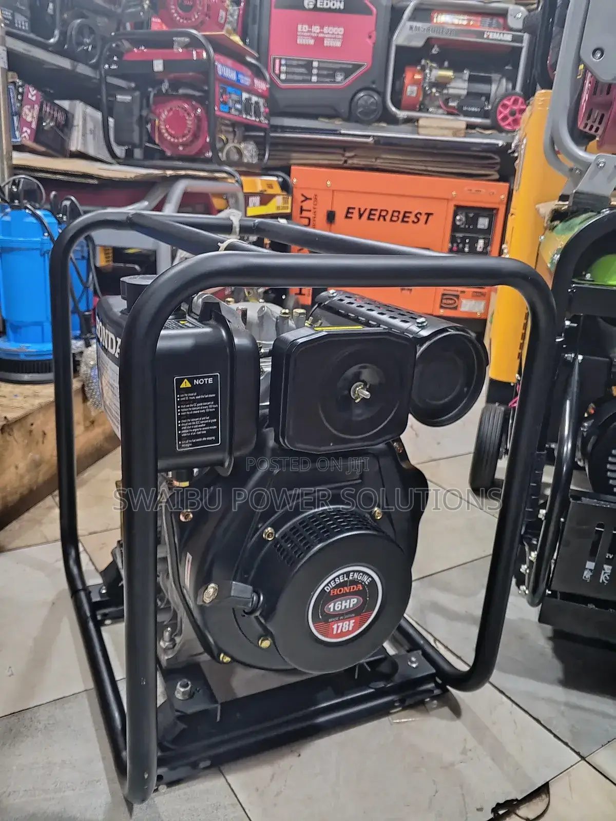 3 Inch Honda Diesel Water Pump