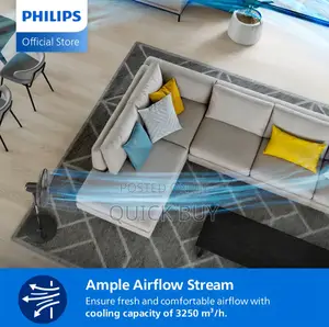 Philips Series 600 Pedestal Fan, Model Acp620/01.