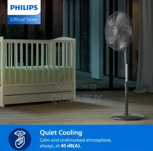 Philips Series 600 Pedestal Fan, Model Acp620/01.
