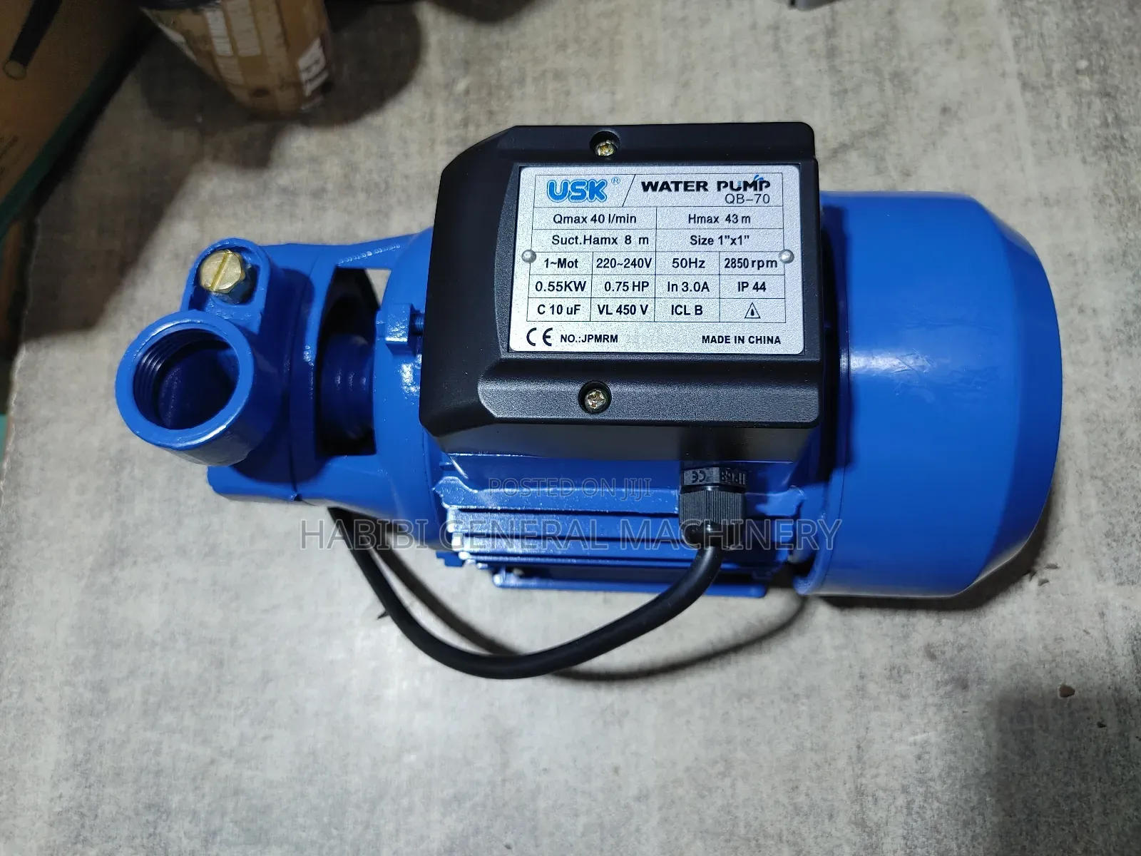 Surface Water Pump (Usk)