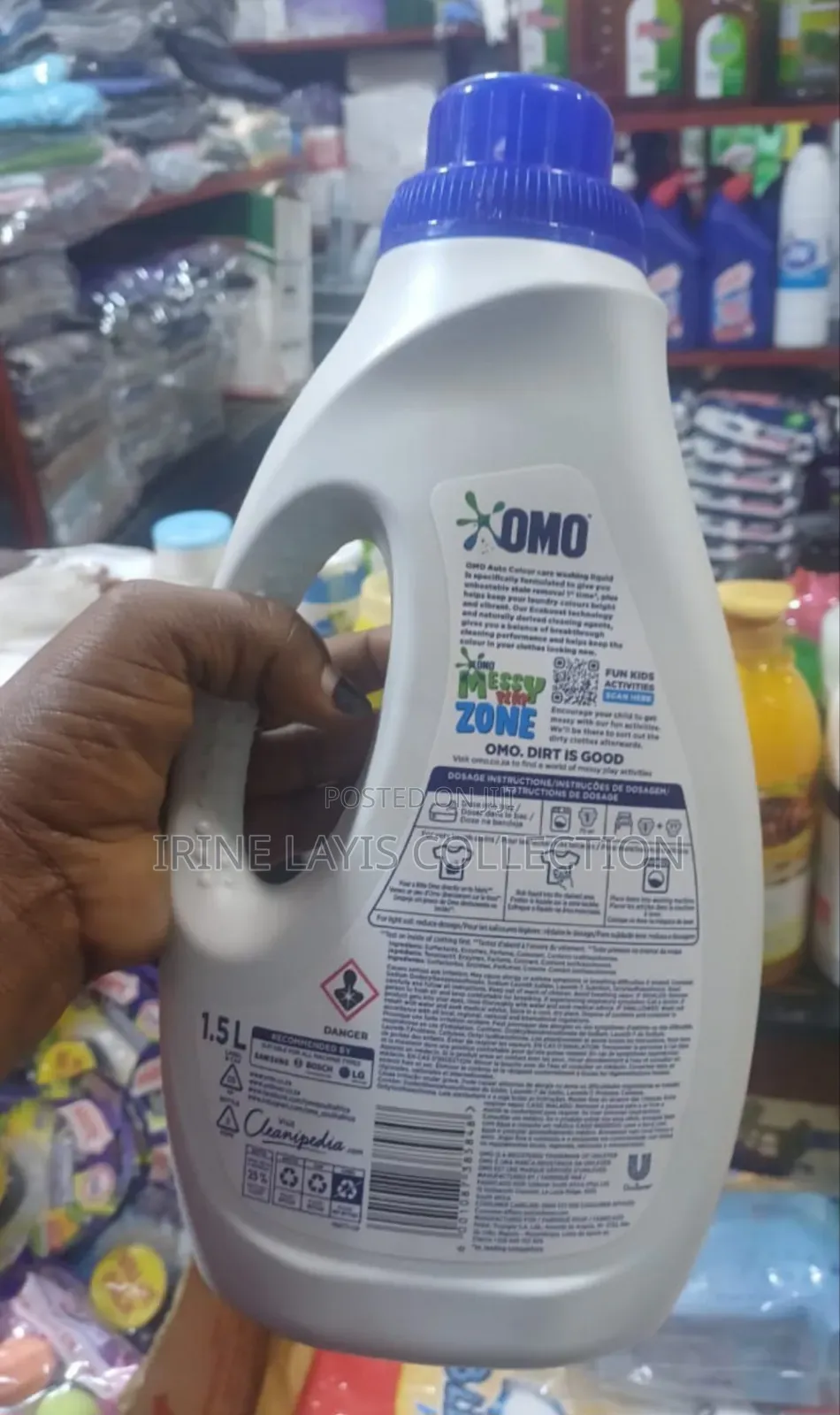 1.5ltr Omo Colour Washing Liquid
