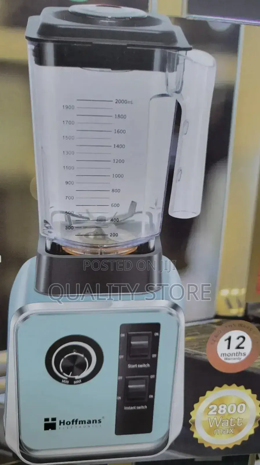 Hoffmans Full Nutrition Blender Wall Breaker Hm -2056