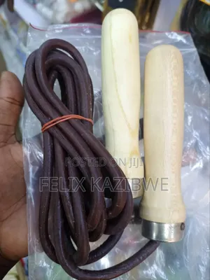 Leather Skipping Rope.