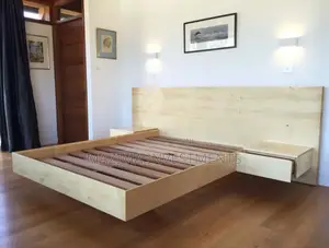 Floating Hardwood Beds