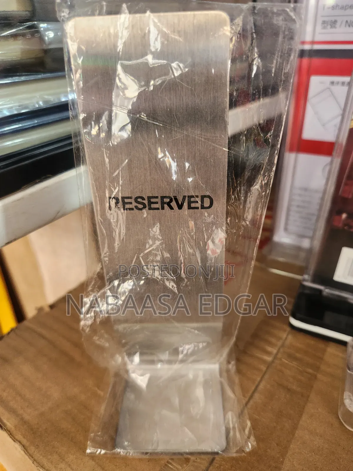 Menu Display Stands