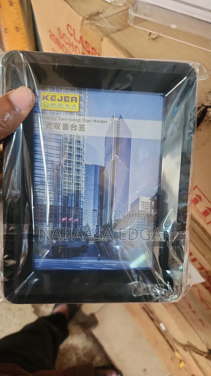 Menu Display Stands