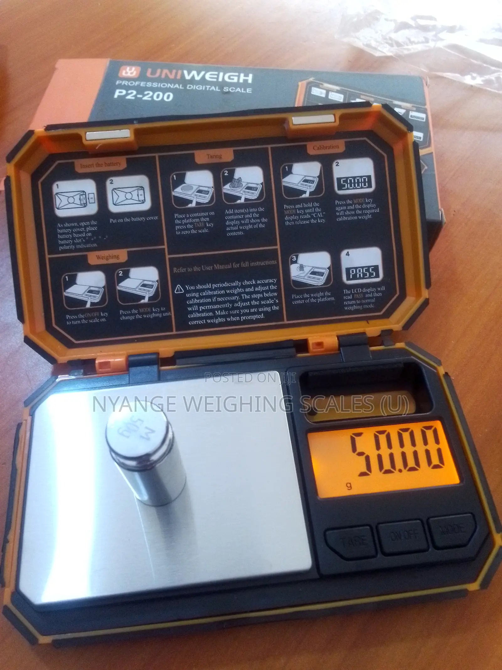 Micro Weigh 200g/0.01g Pocket Weighing Scale Mineral Weighing Scale