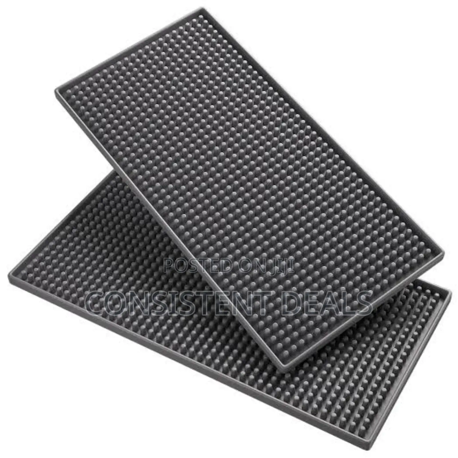 Pvc Bar Mats Rectangle Rubber Beer Bar Service Spill Cup Pads