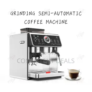 Espresso Maker 58mm Coffee Machine Coffee Grinder Milk Frother