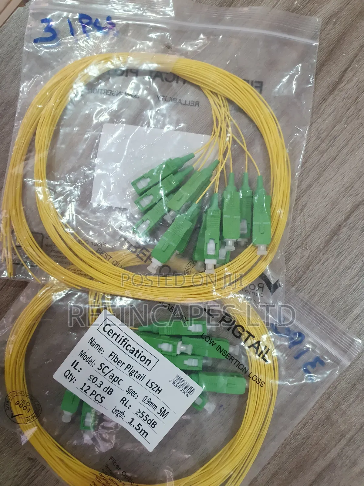 Patchcord Fiber Pigtail Sc/Apc 1.5m Sm