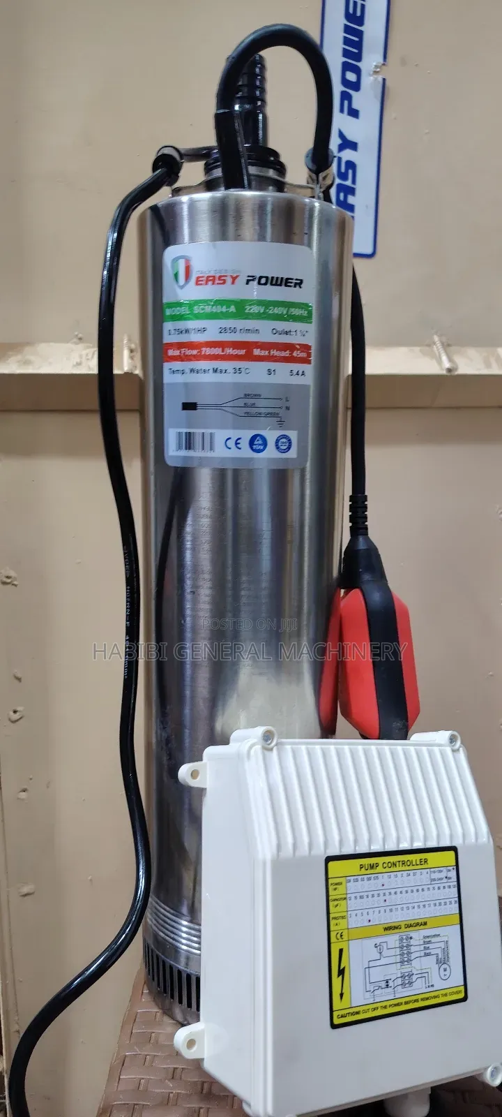 45m Easy Power Electric Pump(Submersible)