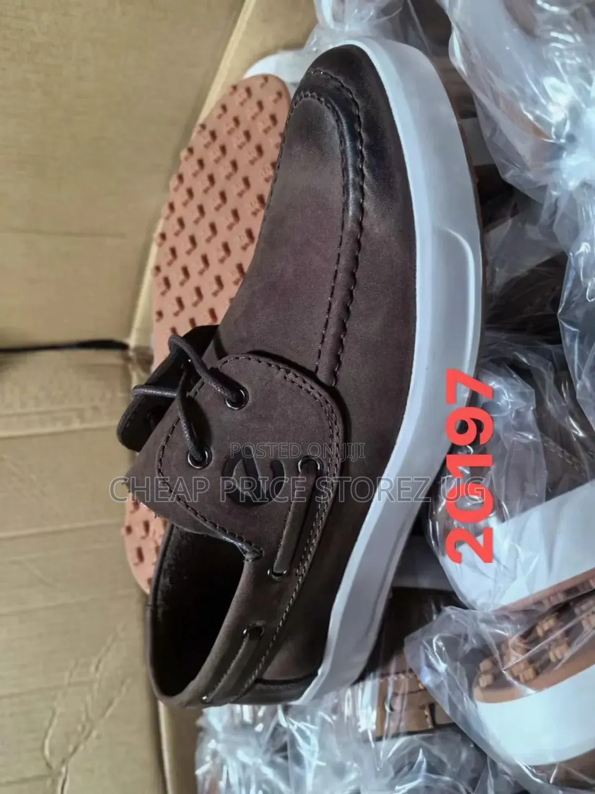 E Shoes Coffee Brown Color 