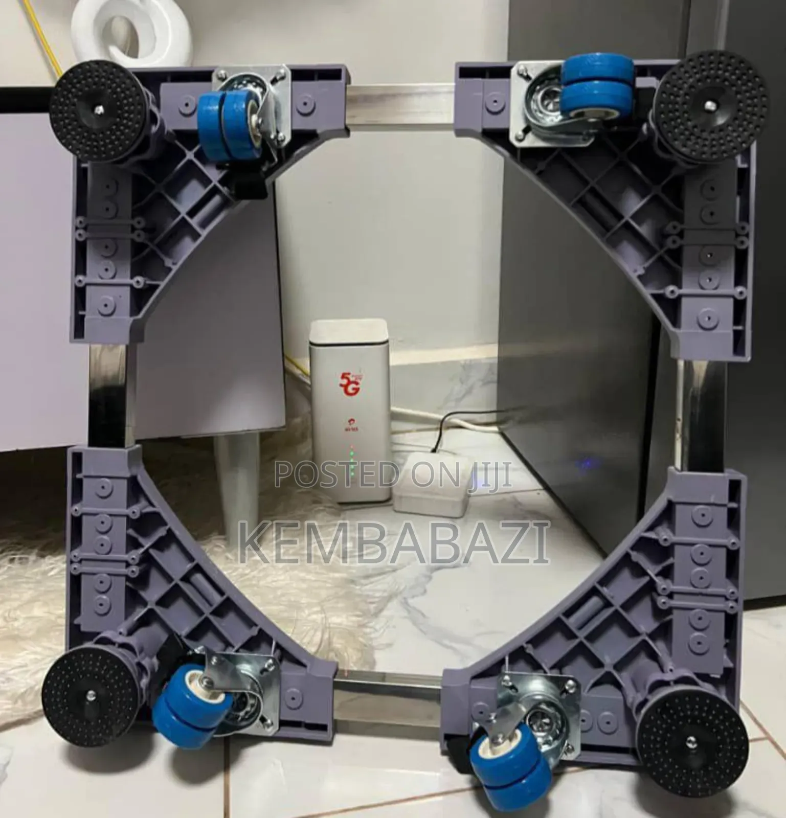 Adjustable Washing Machine and Refrigerator Stand
