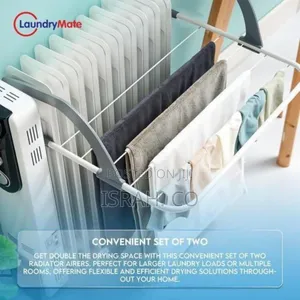 5-bar Radiator Clothes Airer
