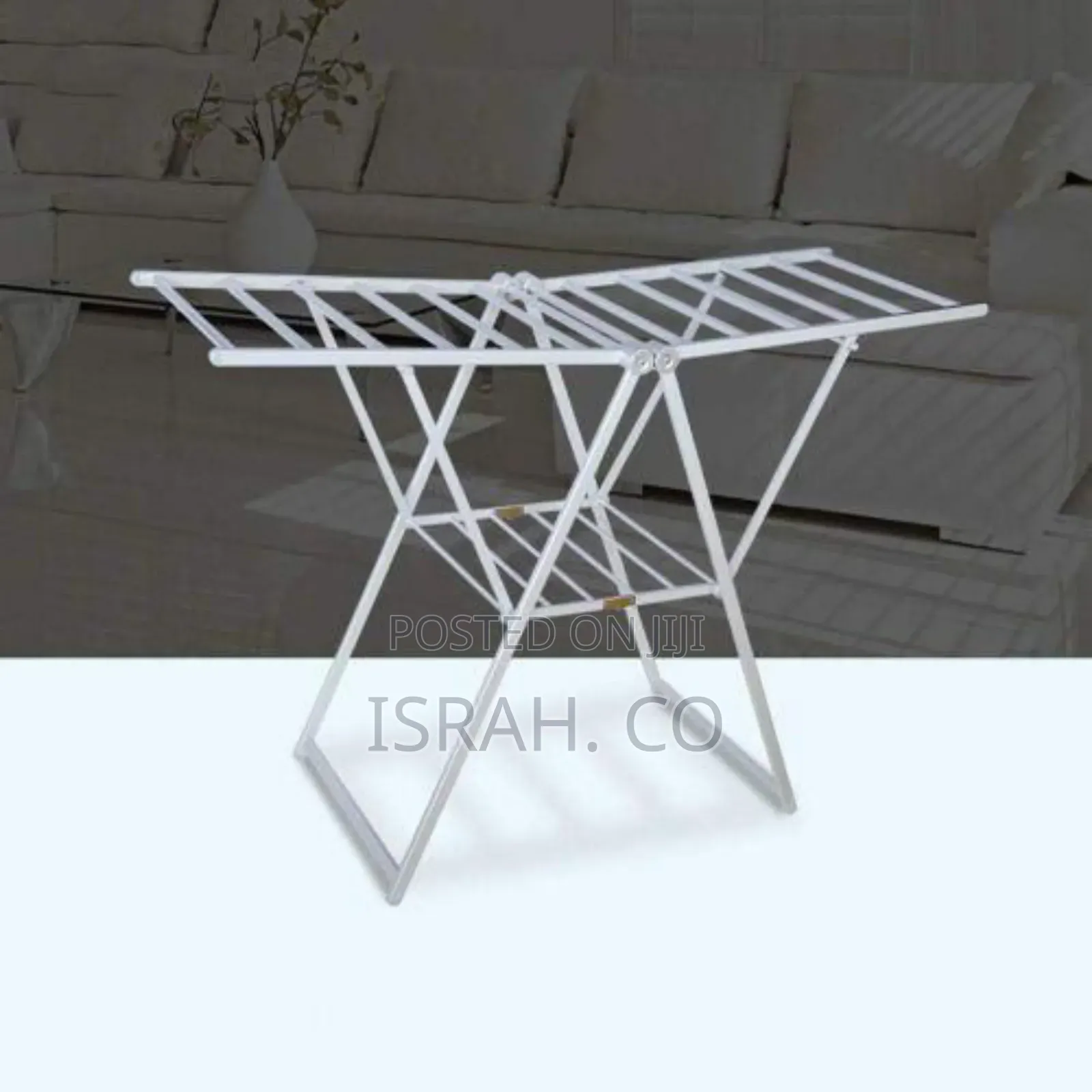 Versatile Folding Stainless Steel Laundry Drying Rack