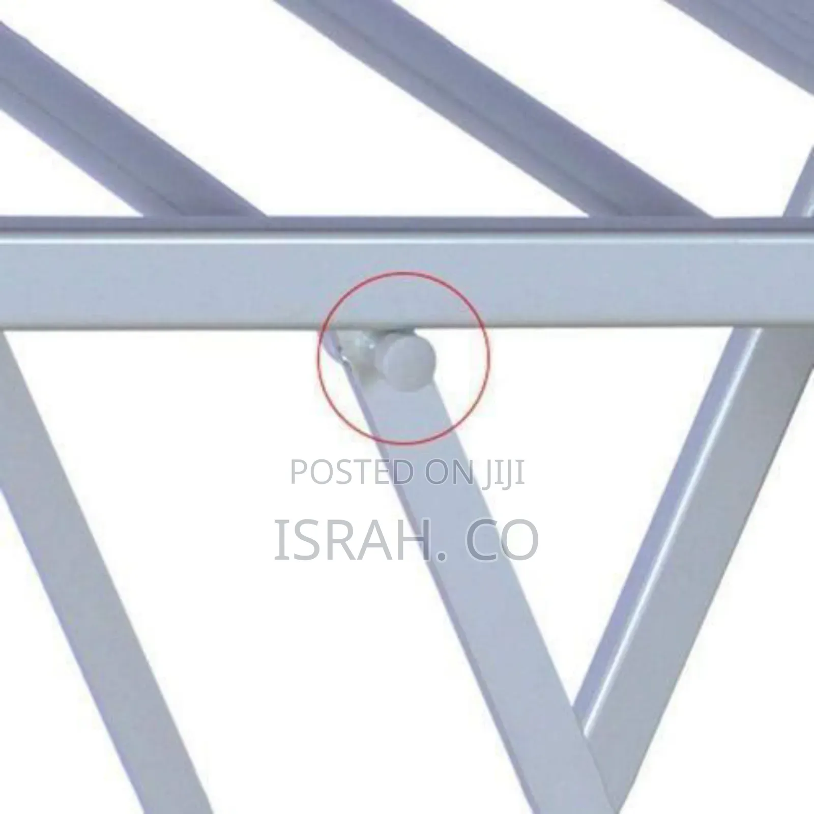 Versatile Folding Stainless Steel Laundry Drying Rack