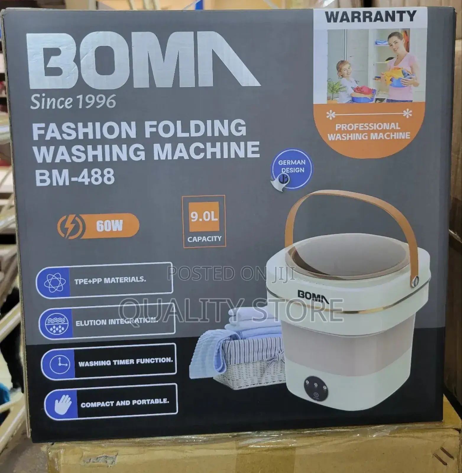 Bomn Folding Washing Machine Bm - 488