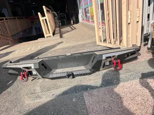 Hilux Revo and Rocco Heavy Duty Steel Rear Bumper