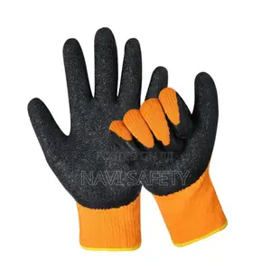 Leather And Cotton Gloves