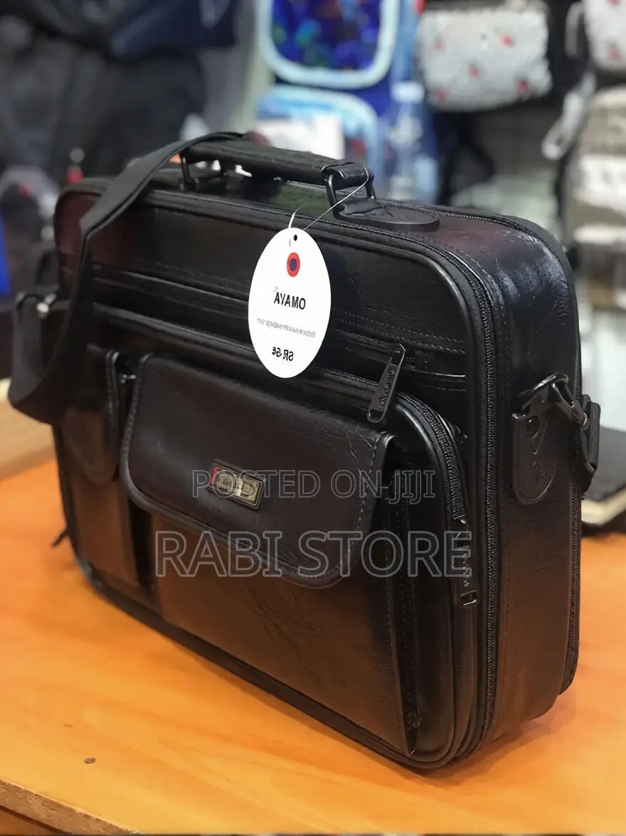 Leather Briefcase - Small