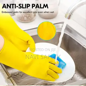 Yellow Rubber Gloves