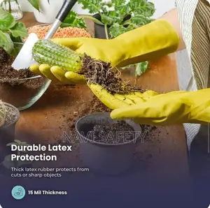 Yellow Rubber Gloves