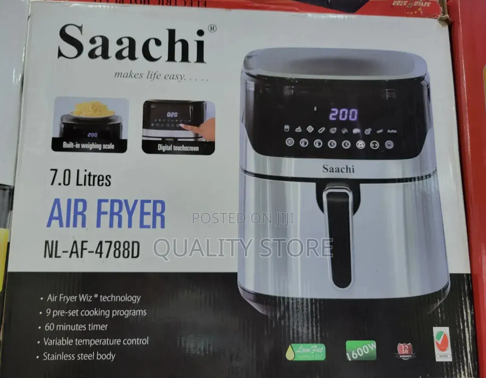 Saachi Electric Air Flyer 7 L Nl-Af-4788d