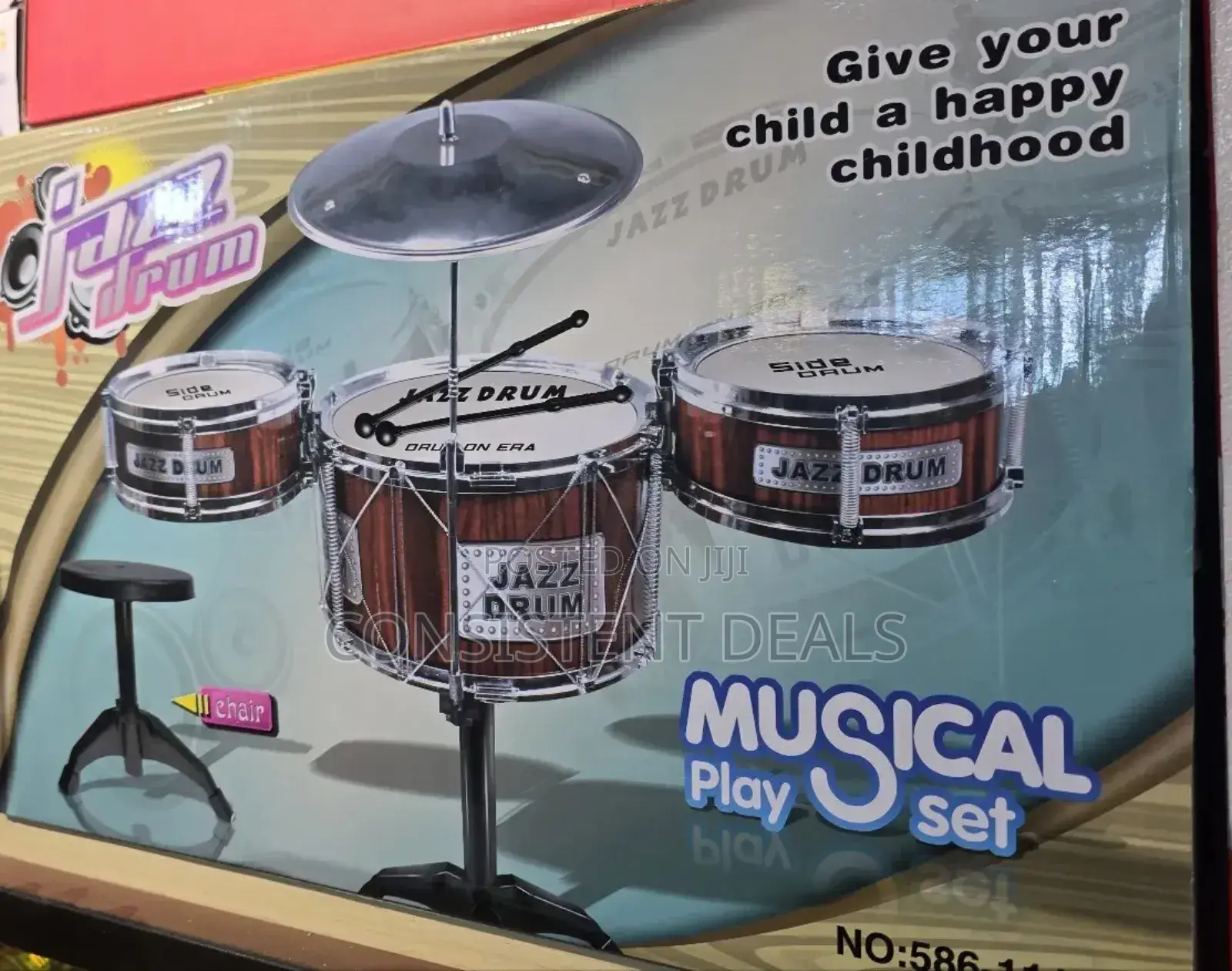 Kids Musical Play Drum Set