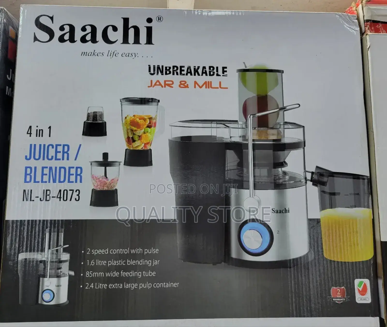 Saachi 4 in 1 Juicer/Blender Nl-Jb-4073