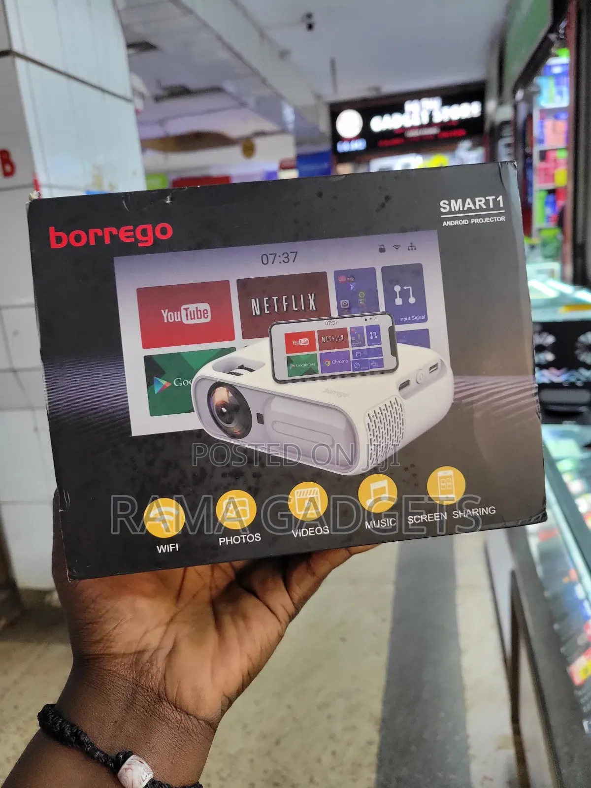 Borrego Smart 1 Android Projector