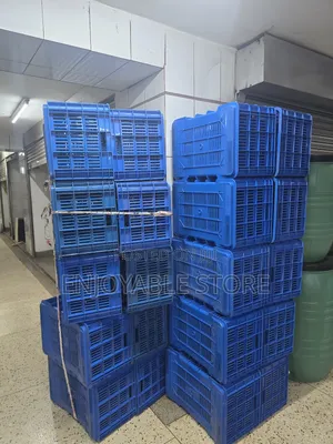 Stored Plastic Crates Plastic Crates