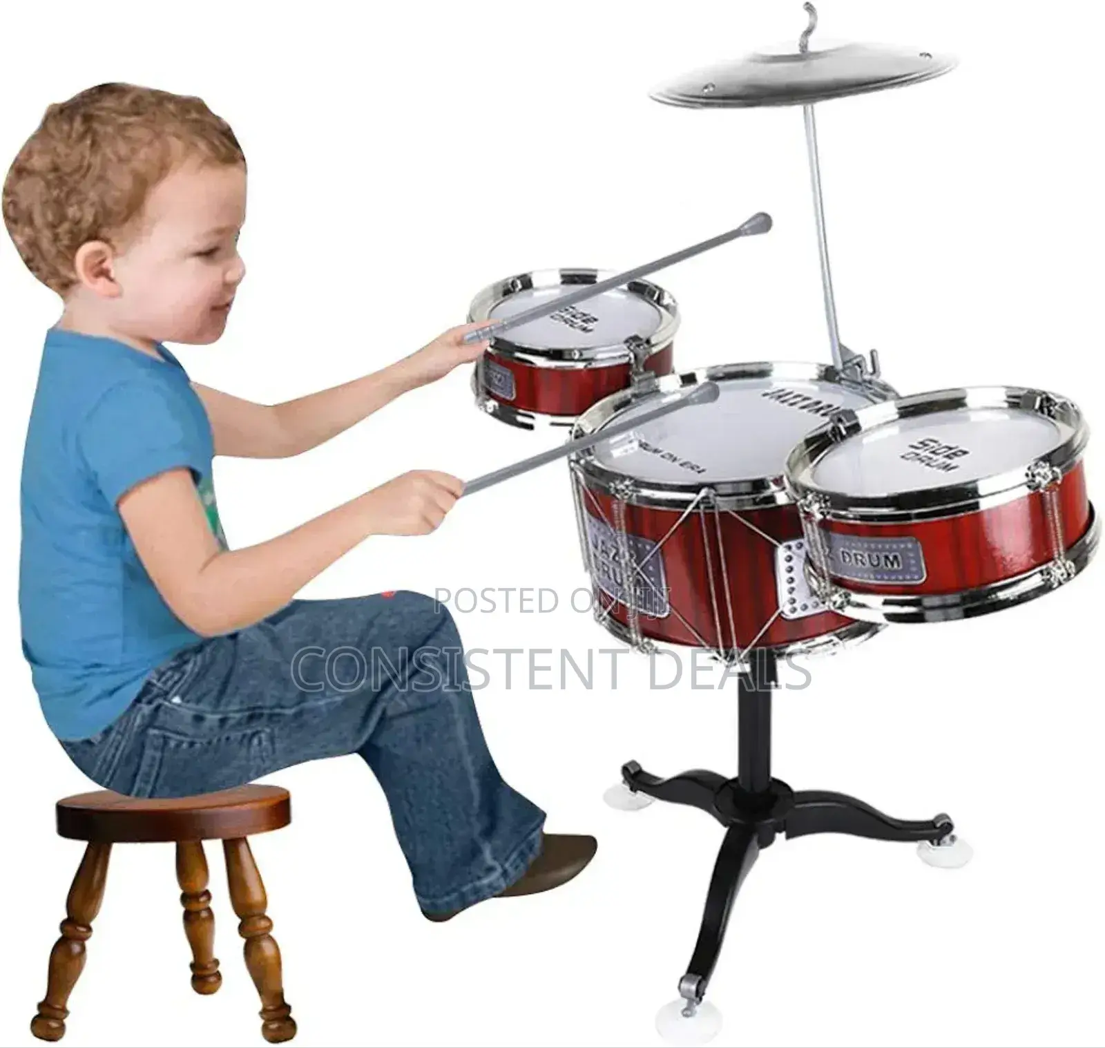 Jazz Drum Sets Toy Drum Set For Kids 1 - 6 Years Old