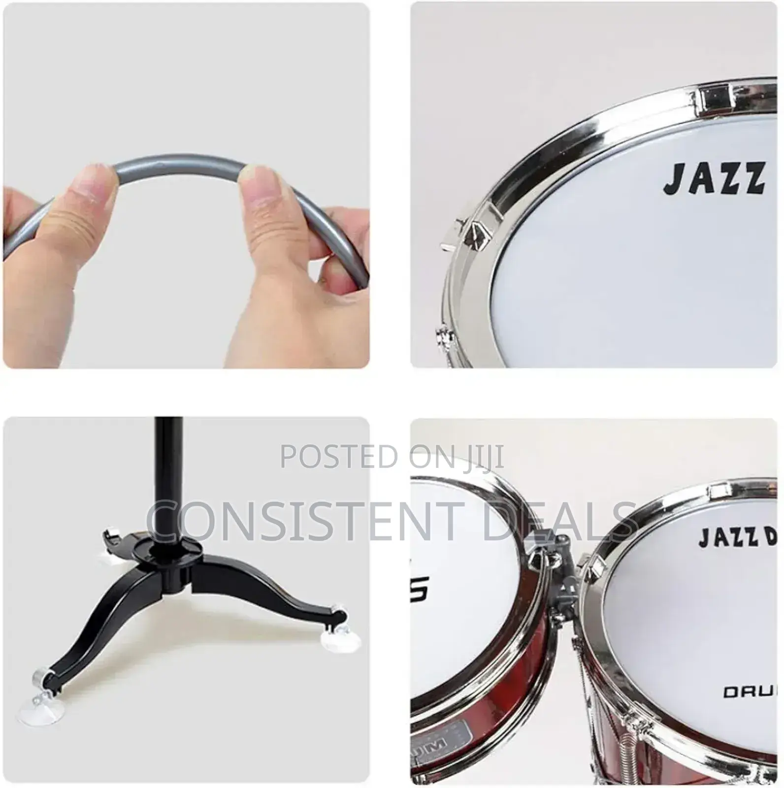 Jazz Drum Sets Toy Drum Set For Kids 1 - 6 Years Old