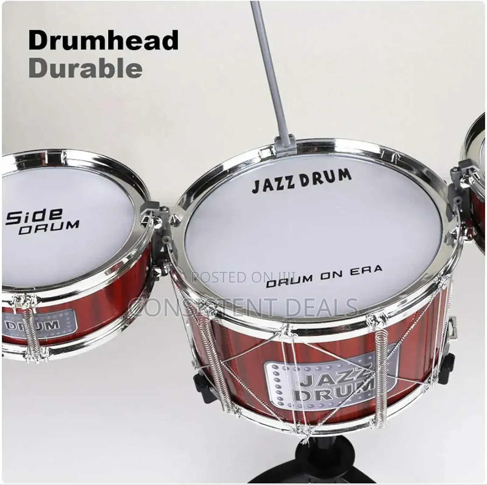 Jazz Drum Sets Toy Drum Set For Kids 1 - 6 Years Old