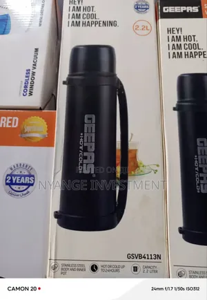 2.2l Thermo Flask. Geepas Thermo Flask