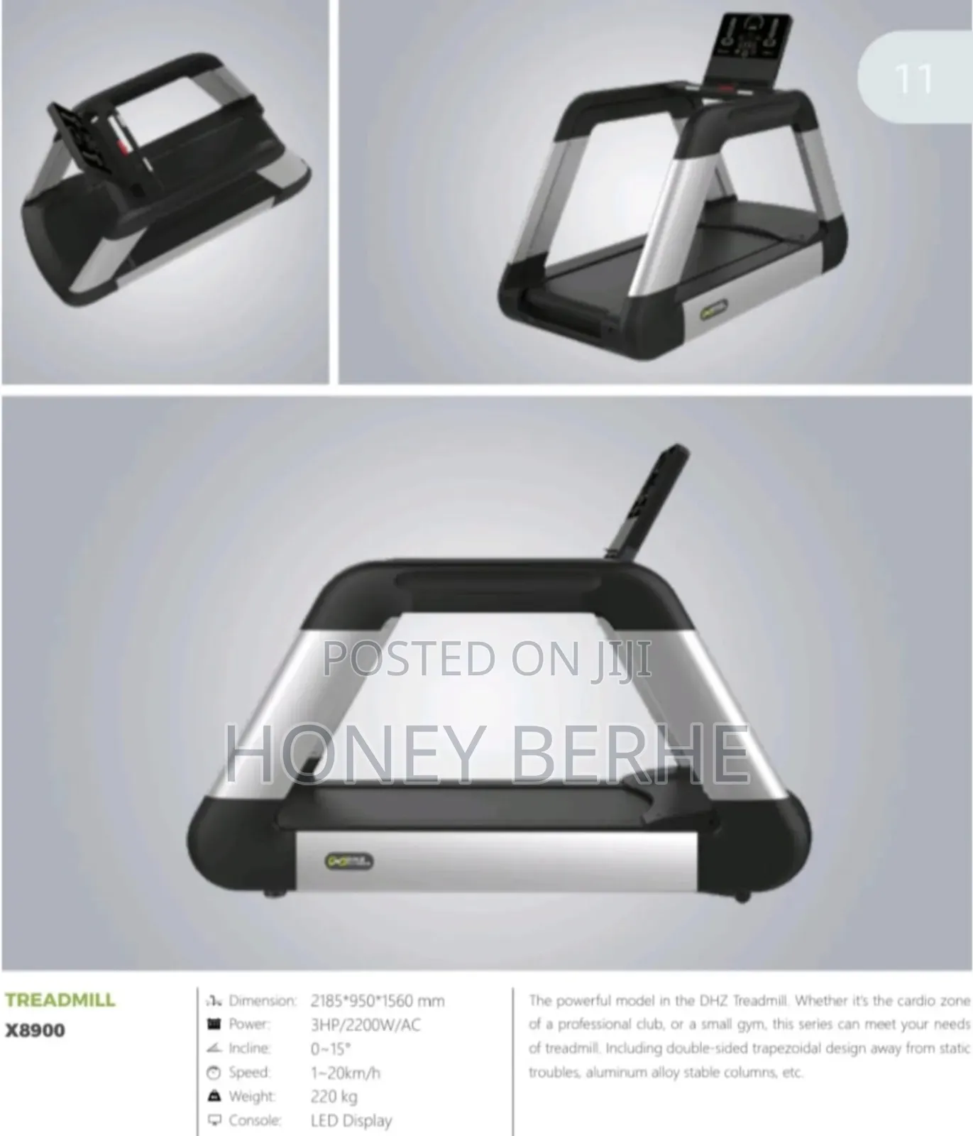 DHZ X8900 Is a Commercial-Grade Treadmill