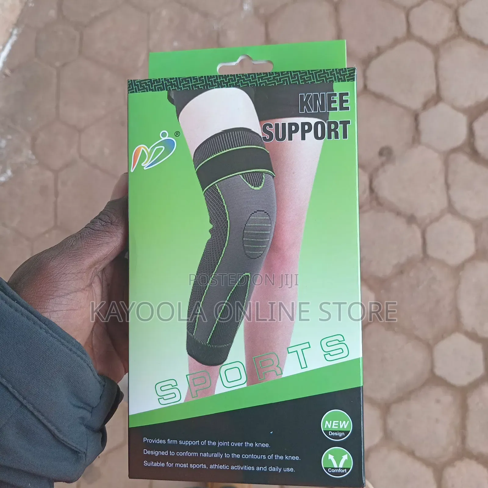Sports Knee Brace Compression Long Sleeves